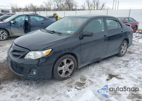 2011 Toyota Corolla S from USA, damaged, VIN 2T1BU4EE8BC636862